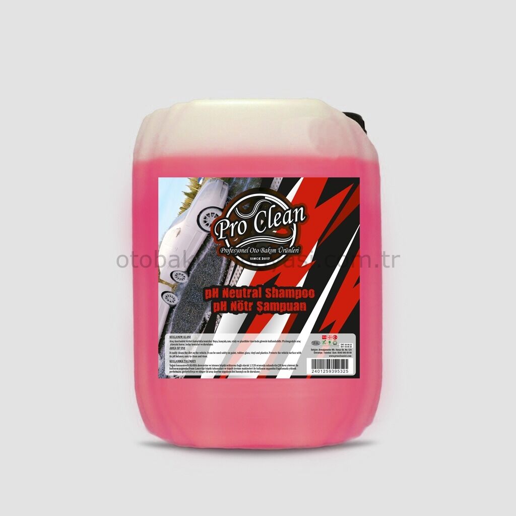 Proclean pH Nötr Oto Şampuanı 20 Litre
