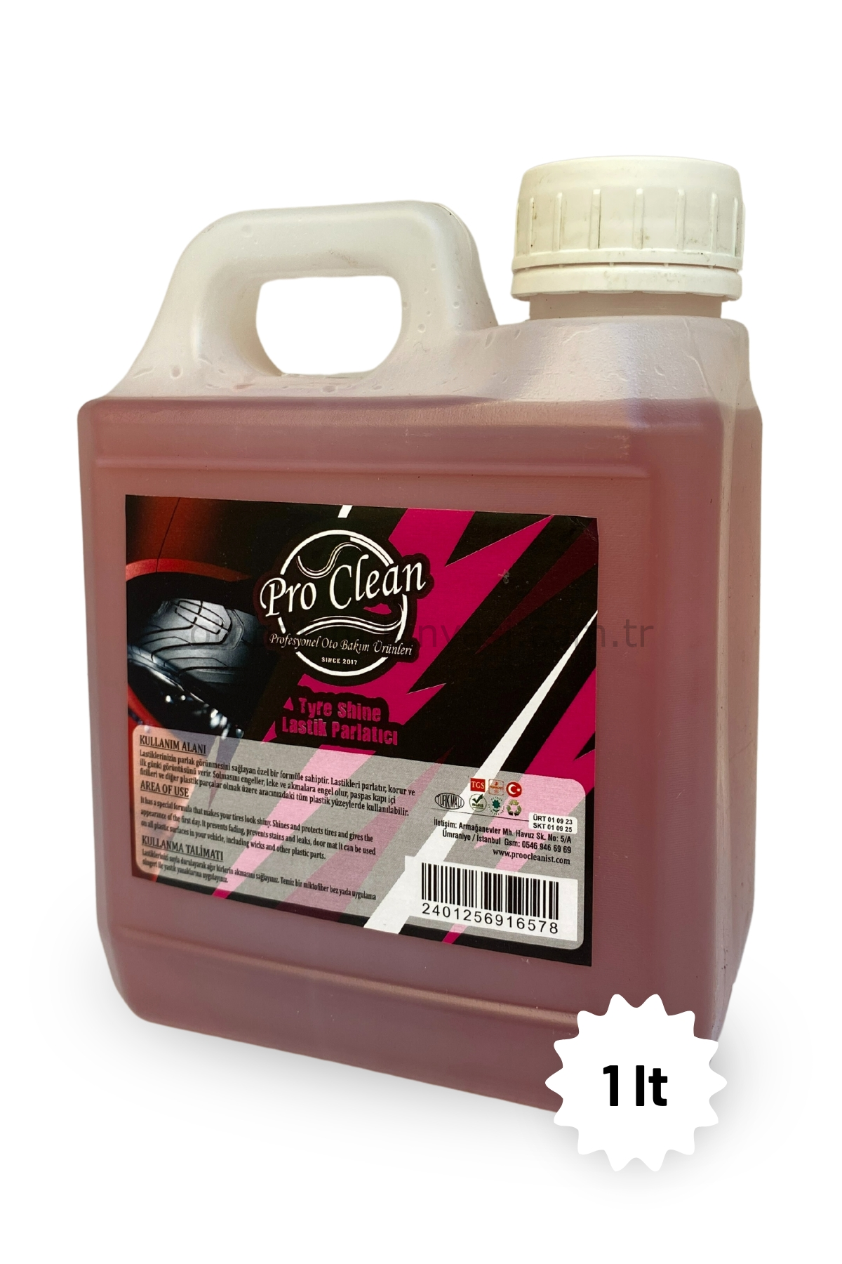 Proclean Lastik Parlatıcı Sıvı 1 Litre