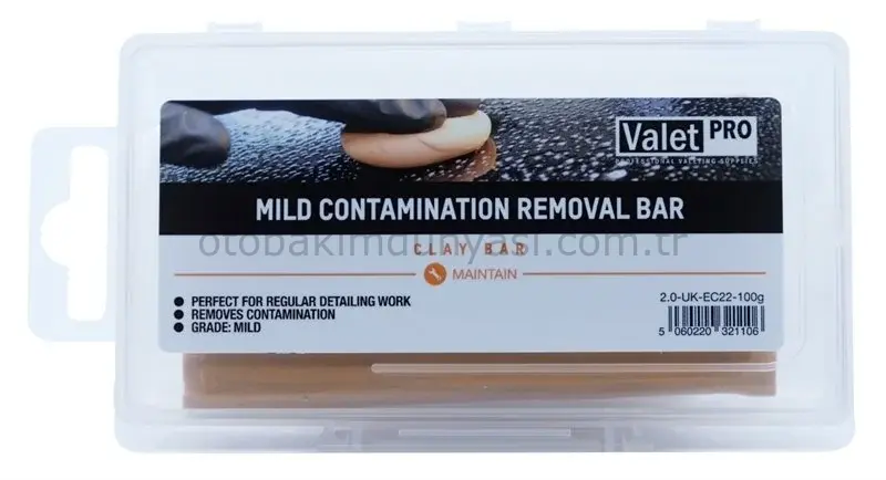 Valet Pro Yüzey Temizleyici Turuncu Kil - Orange Clay 100gr