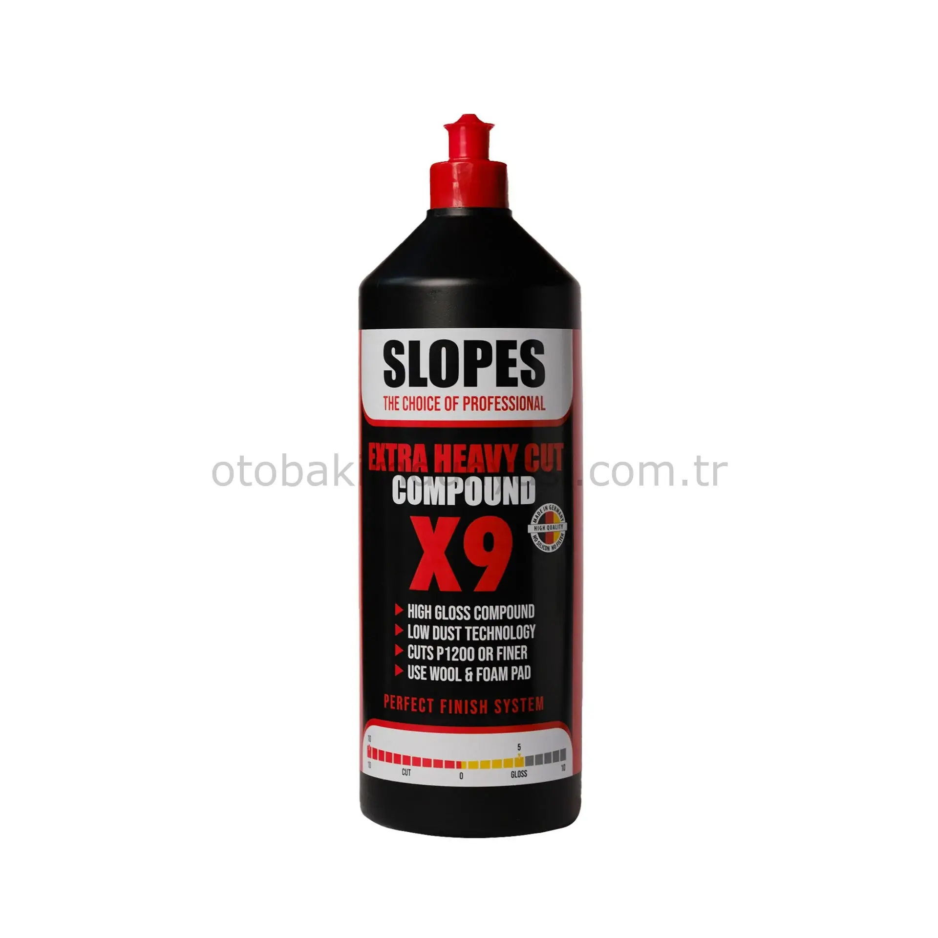 Slopes X9 Agresif Çizik Çıkarıcı Pasta 1lt