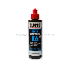 Slopes X6 Glass Compound Çizik Giderici Cam Pastası 250ml.