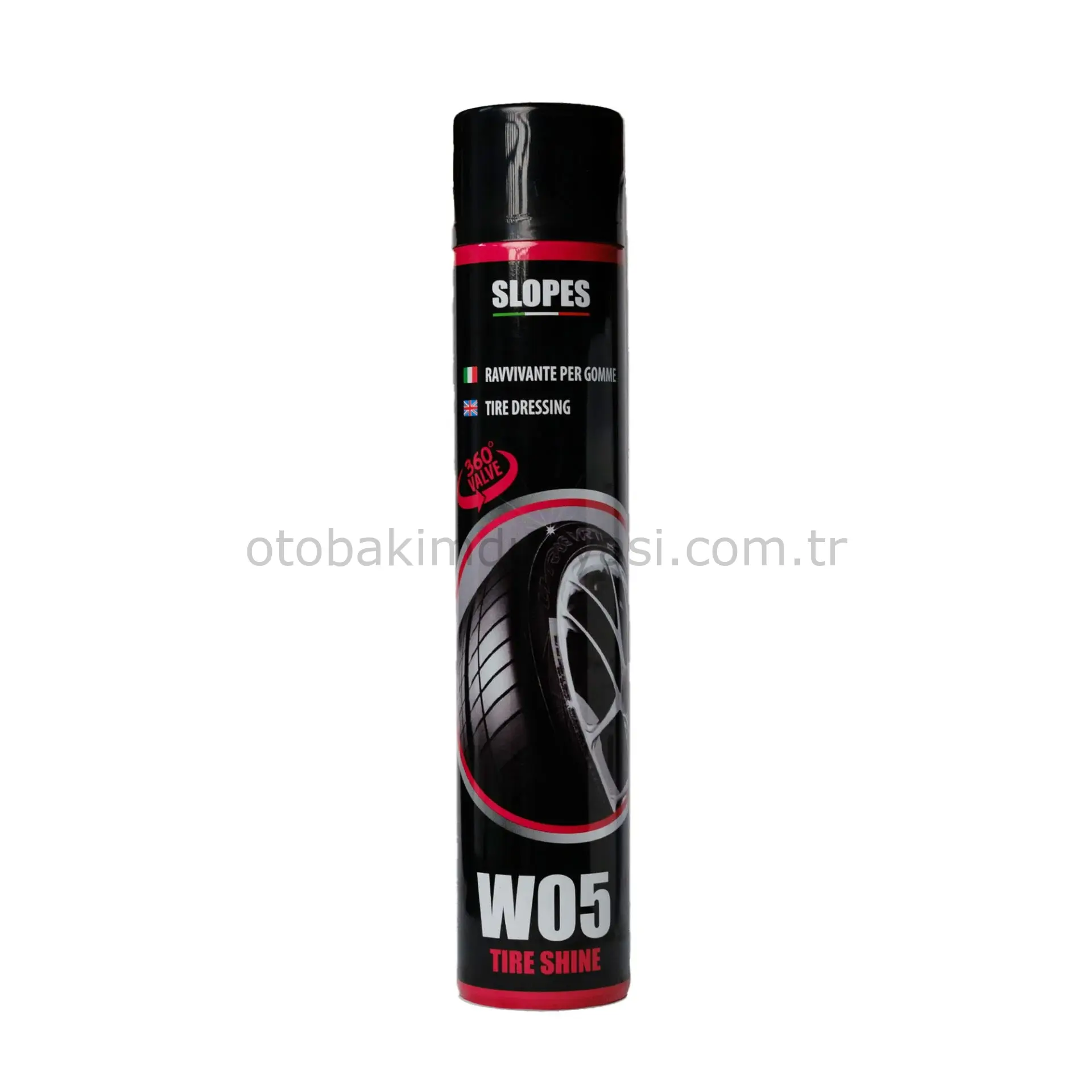 Slopes W05 Tyre Shine Lastik Parlatıcı Sprey 500ml.