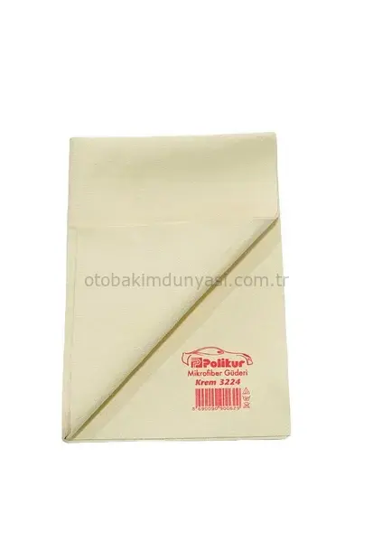 Polikur Mikrofiber Güderi Taşlanmış Kurulama Bezi (Kullanıma Hazır)