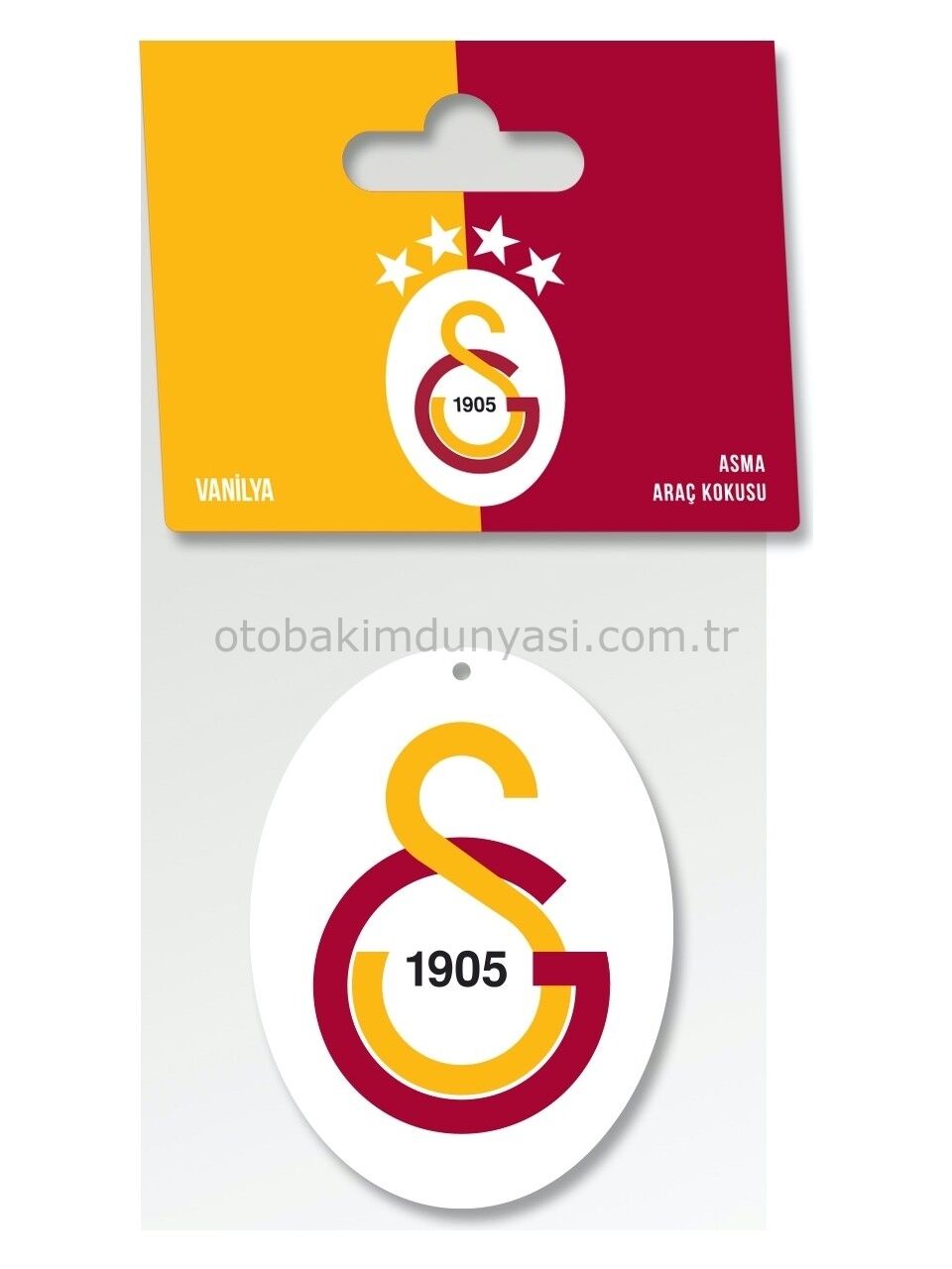 Galatasaray Lisanslı Asma Oto Kokusu Vanilya