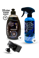 Lastik Bakım Set - Endurance Jel Lastik Parlatıcı & Demir Tozu Temizleyici & Lastik Parlatma Aplikatör