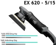 Shine Mate EX620 5/15 Orbital Deluxe Polisaj Makinesi 125 mm