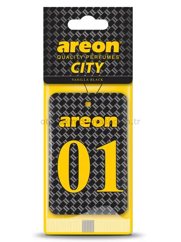 Areon City Vanilla Black 01 Oto Araç Kokusu