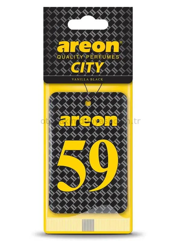 Areon City Vanilla Black 59 Oto Araç Kokusu