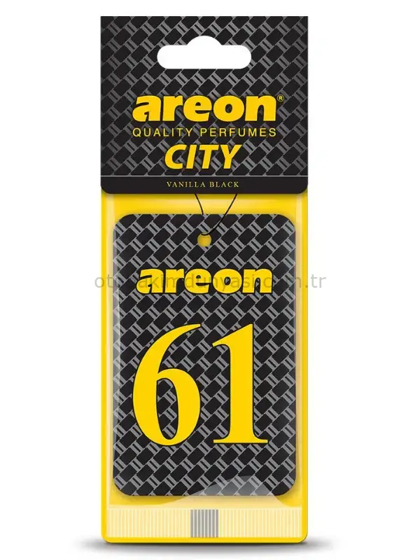 Areon City Vanilla Black 61 Oto Araç Kokusu