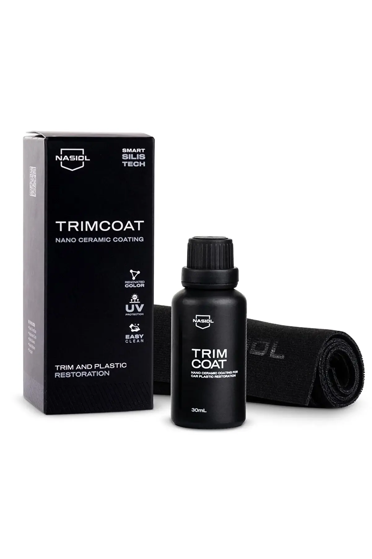 Nasiol TrimCoat Araç Plastik Yenileme ve Koruma Nano Seramik Kaplama 30 ml