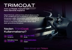 Nasiol TrimCoat Araç Plastik Yenileme ve Koruma Nano Seramik Kaplama 30 ml