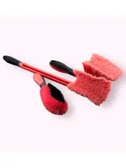 Jant, Lastik ve Davlumbaz Temizlik Fırça Seti 3 Parça