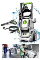 Lutian LT407G-1800A 150 Bar İndüksiyon Motorlu Oto Yıkama Makinesi
