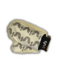 Ufs Yıkama Eldiveni Beyaz Kuzu Postu Tek Taraflı