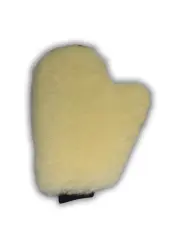 Ufs Yıkama Eldiveni Beyaz Kuzu Postu Tek Taraflı