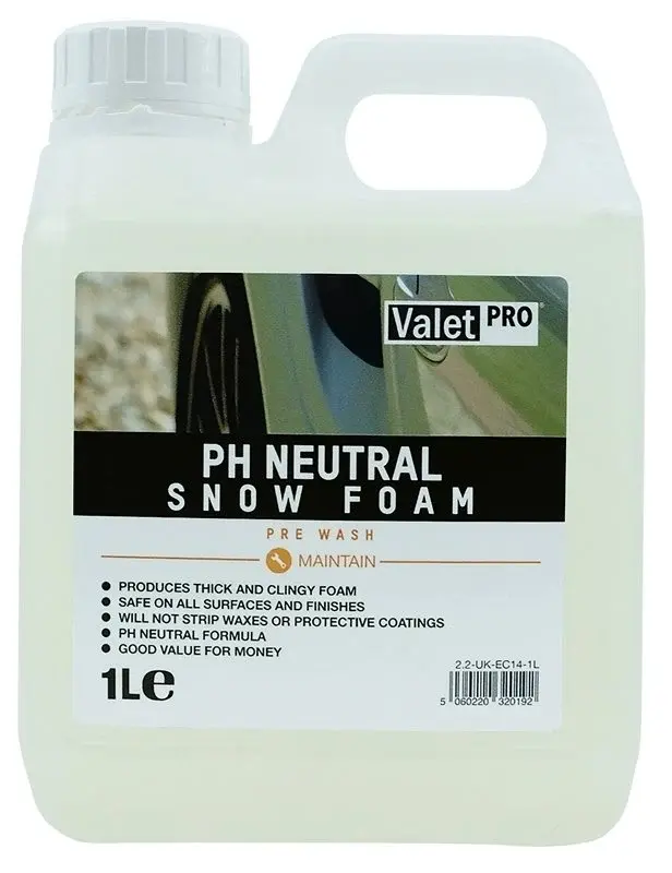 Valet Pro Ph Neutral Snow Foam - Yıkama Köpüğü 1lt.