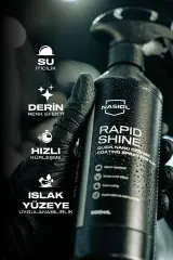 Nasiol RapidShine Araçlar İçin Hızlı Nano Seramik Kaplama Spreyi 500 ML