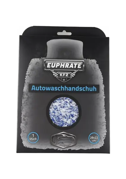 Euphrate Kfz Mikrofiber Oto Yıkama Eldiveni Renkli