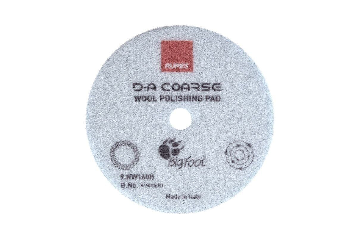 RUPES AGRESİF YÜN PASTA KEÇESİ MAVİ 130 MM