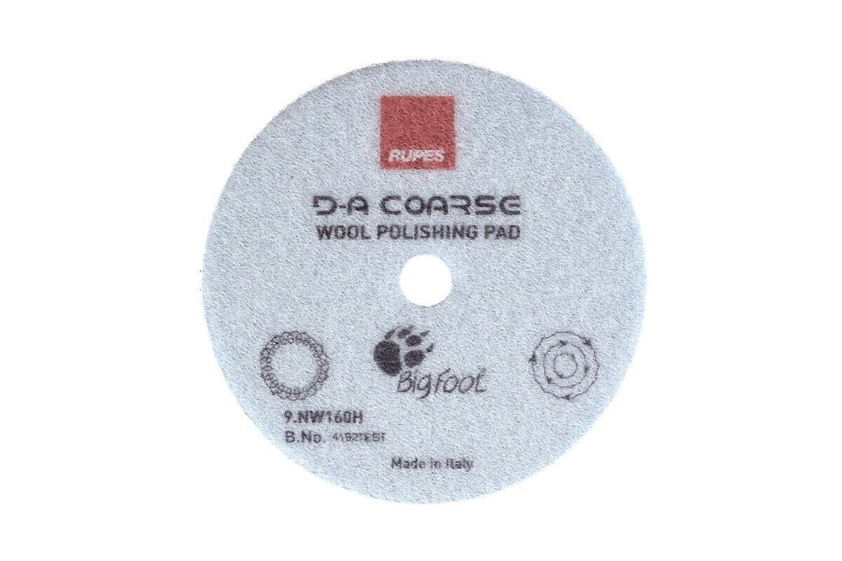 RUPES AGRESİF YÜN PASTA KEÇESİ MAVİ 80 MM