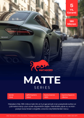 Matadors Matte Series Ppf 180 Mikron
