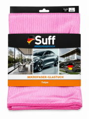 Suff Düz çizgili Cam Bezi 50x70 cm Pembe