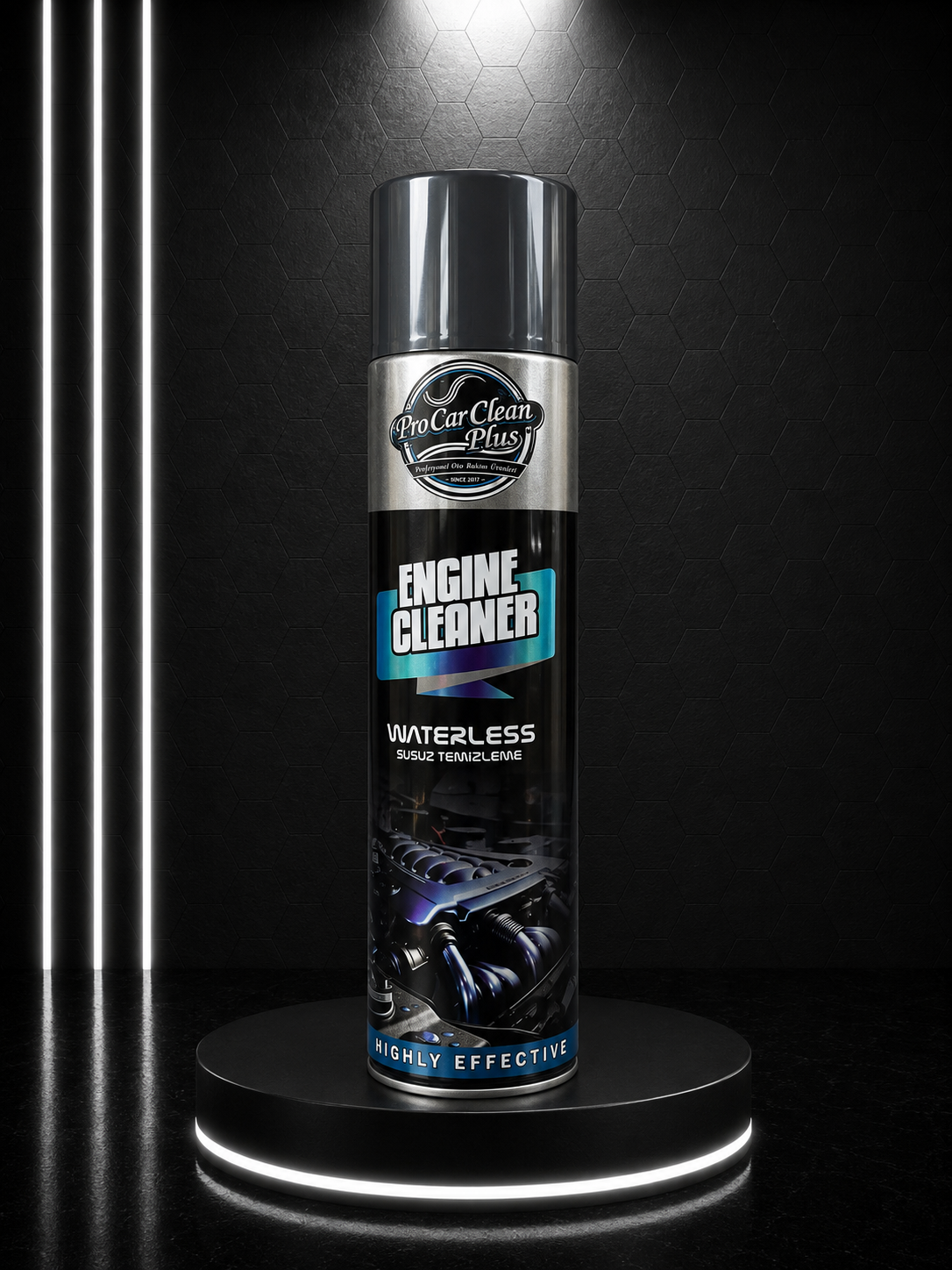 Pro Car Clean Plus Engine Cleaner Susuz Motor Temizleme Spreyi 600 ML