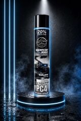 Pro Car Clean Plus PC4 Torpido Parlatıcı Sprey 700 ml | Plastik, Vinil ve Kauçuk Yenileyici - UV Korumalı