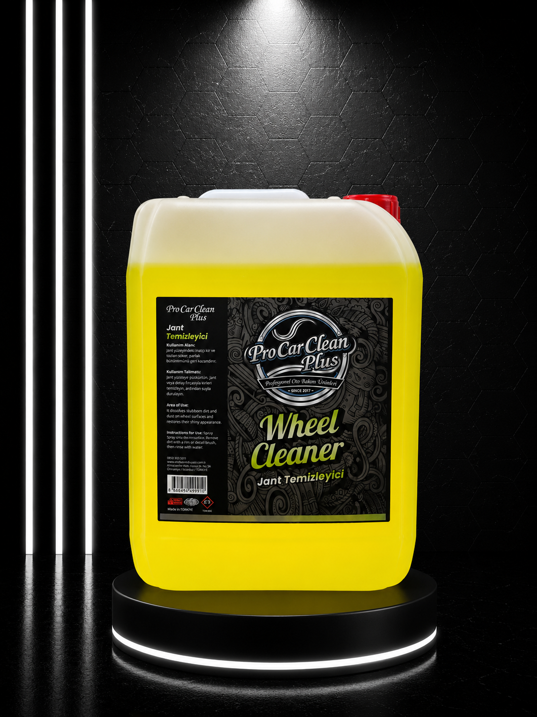 ProCarClean Plus Wheel Cleaner Jant Temizleyici 5 LT
