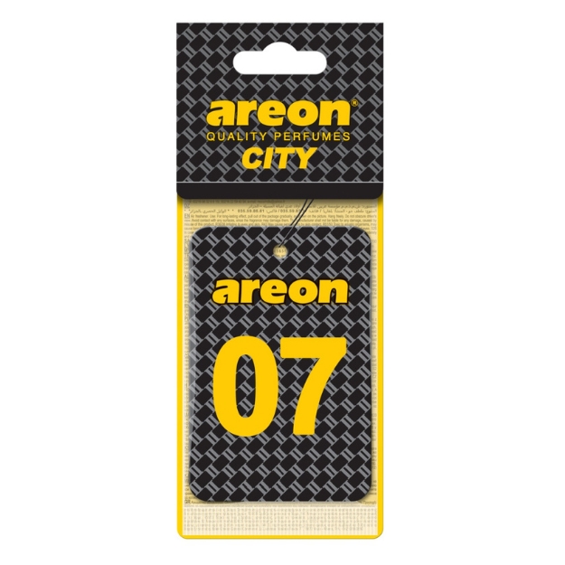 AREON CITY VANILLA BLACK 07 OTO ARAÇ KOKUSU
