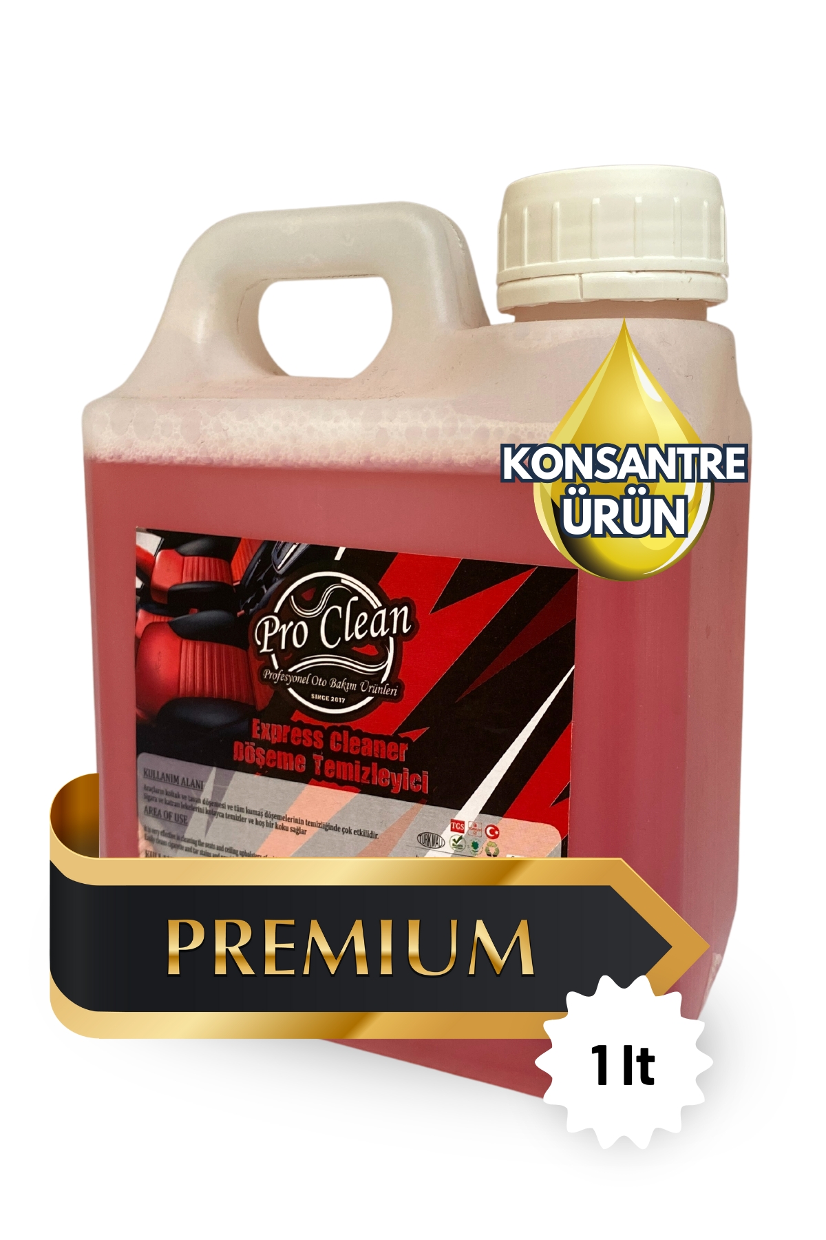 Proclean%20Oto%20Döşeme%20Temizleyici%20Premium%201lt