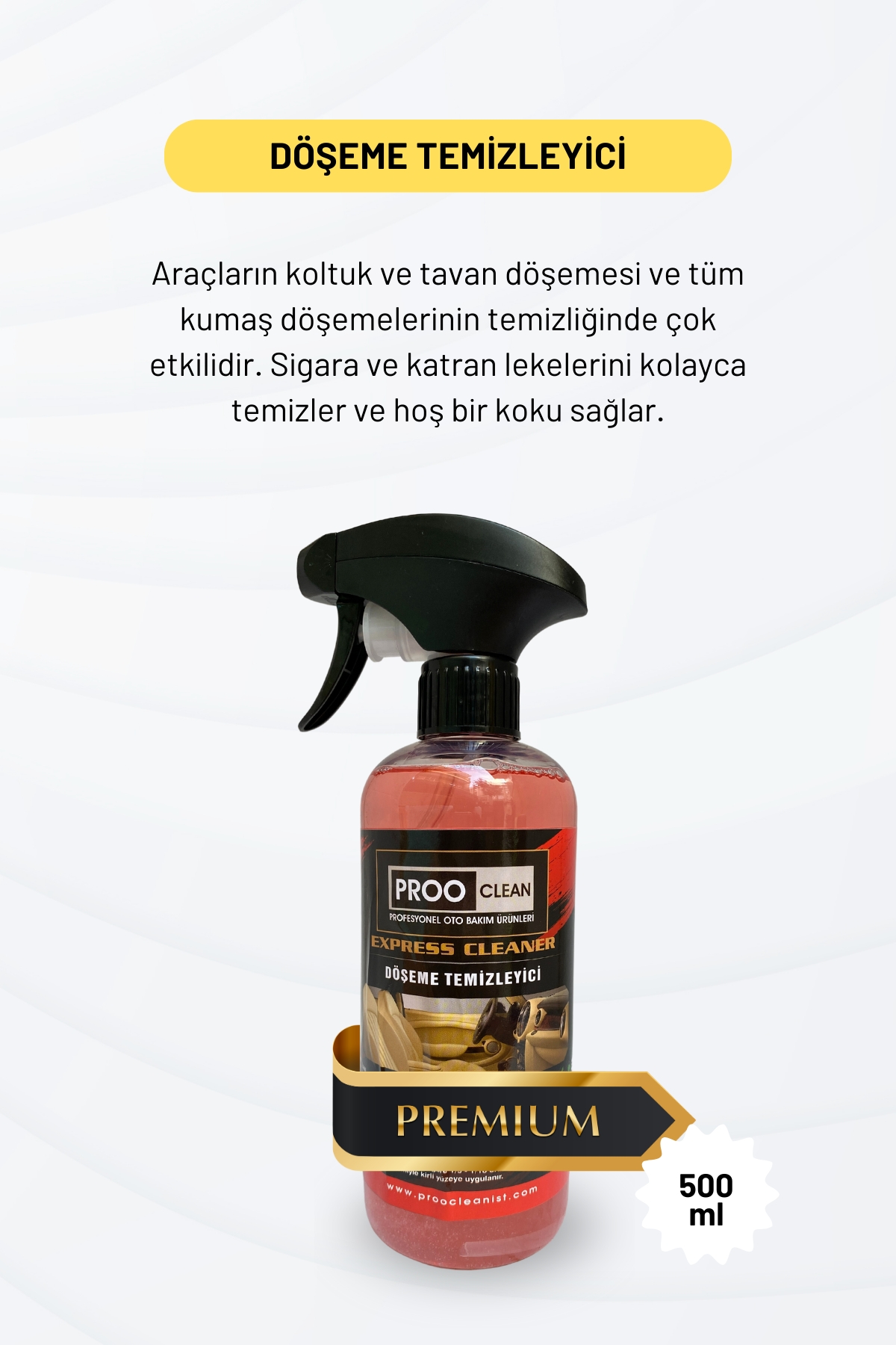 Proclean%20Oto%20Döşeme%20Temizleyici%20Premium%20500ML