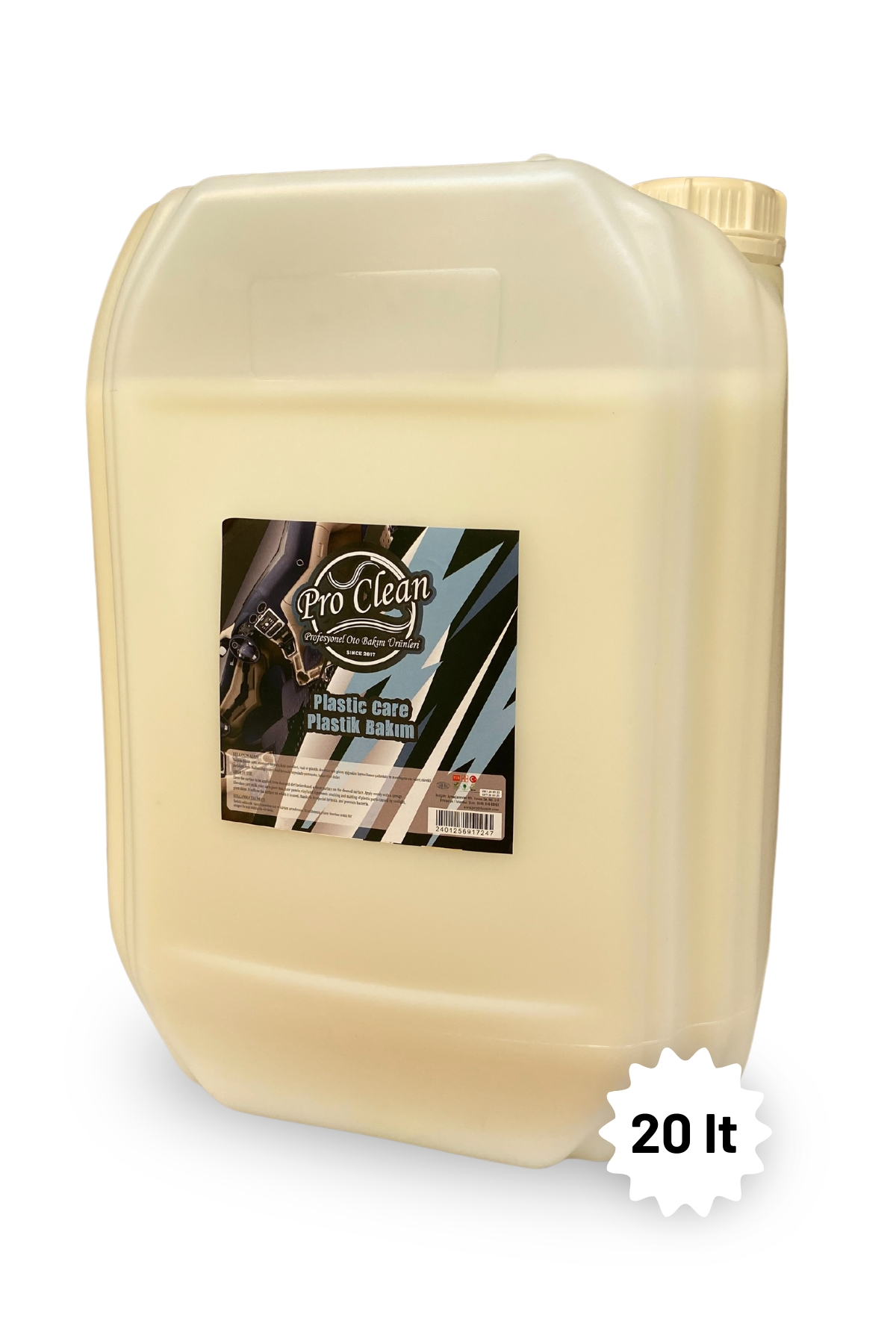 PROOCLEAN%20Plastic%20Care%20Plastik%20Bakım%20SÜT%2020%20Lt.
