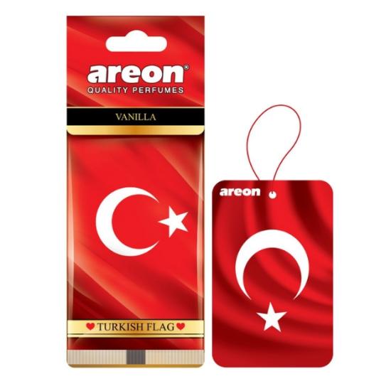 AREON TÜRK BAYRAĞI VANILLA OTO ARAÇ KOKUSU