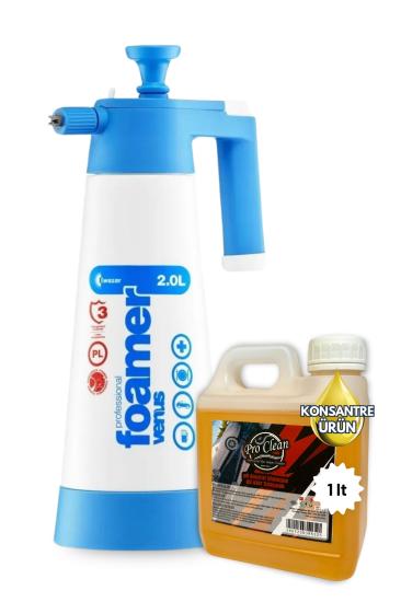  Köpük Yapan Basınçlı Pompa 2lt. Yanında PH Nötr Oto Şampuan