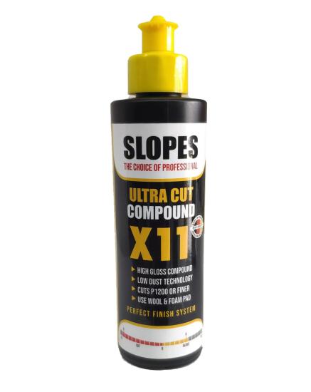 Slopes X11 Agresif Çizik Çıkarıcı Pasta 250ml.